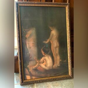 "After the Bath" by Canadian artist Paul Peel, 1890.